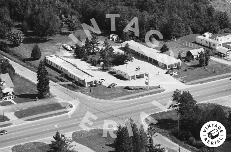 Alpena Motel (Alpena Motor Court) - Historical Aerial Photo (newer photo)